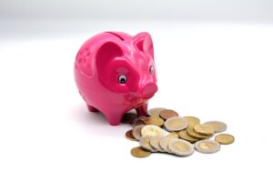 piggy bank saving money