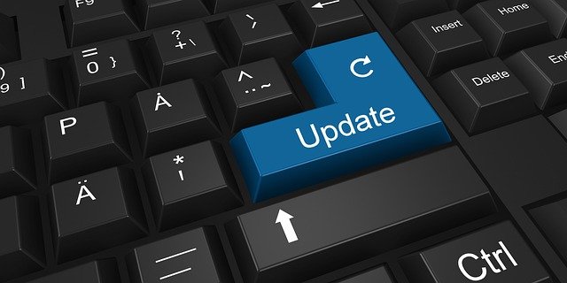 Update key on keybopard