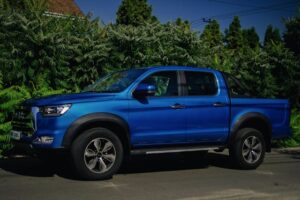 double-cab pickup truck