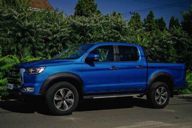 double-cab pickup truck